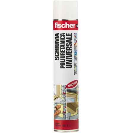 SCHIUMA POLIURETANICA FISCHER 750 ml - Manuale