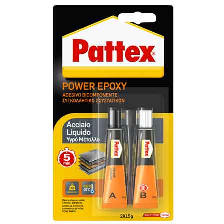 KLEBSTOFF „POWER EPOXY FLÜSSIGER STAHL“ 30 gr