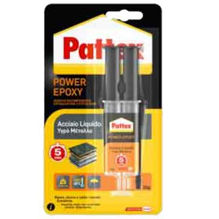 KLEBSTOFF "POWER EPOXY FLÜSSIGSTAHL" SPRITZE 35 g