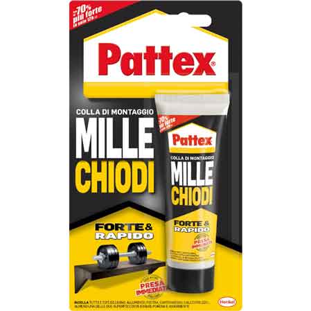 COLLA DI MONTAGGIO 'MILLECHIODI' 250 gr - in tubo