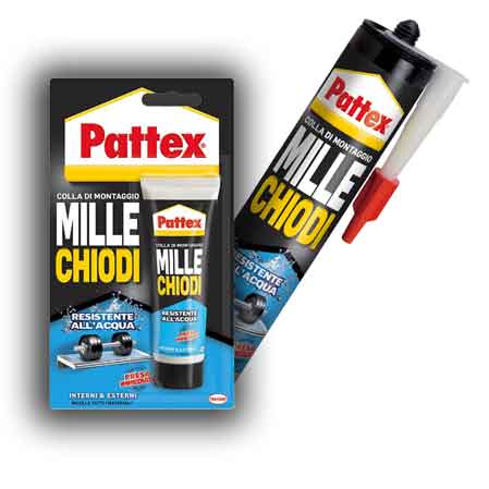 COLLA DI MONTAGGIO 'MILLECHIODI' WATER RESISTENT 450 gr - in cartuccia