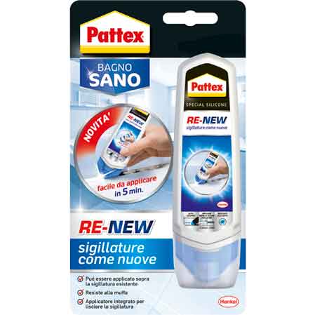 MASTIC D'ÉTANCHÉITÉ SALLE DE BAINS SAINE « RE-NEW » 80 ml