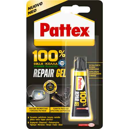 COLLA 'PATTEX 100% REPAIR GEL' 20 gr