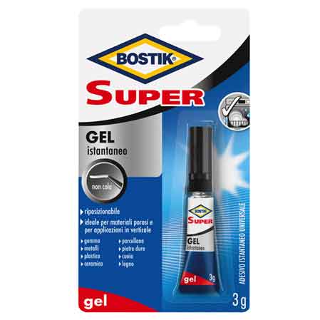 BOSTIK Sekundenkleber 'SUPER GEL INSTANTANEO' 3 g