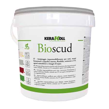GUAINA LIQUIDA COLORATA 'BIOSCUD' KERAKOLL 5 Kg - Col. Bianca