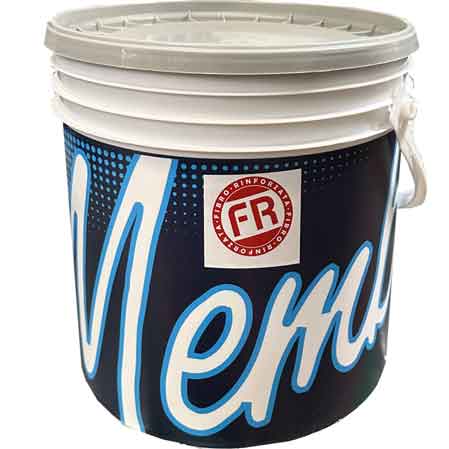 GAINE LIQUIDE COLORÉE FIBREUSE 'MEMBRANE' 1,5 Kg - Coloris Blanc