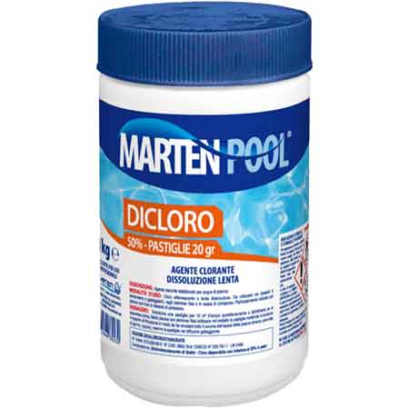 DICLORO IN PASTIGLIE 20 gr - confezione 1 kg