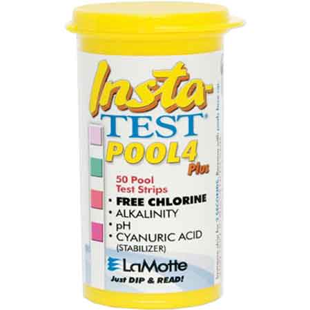 TEST POUR PISCINE BANDES 4 en 1