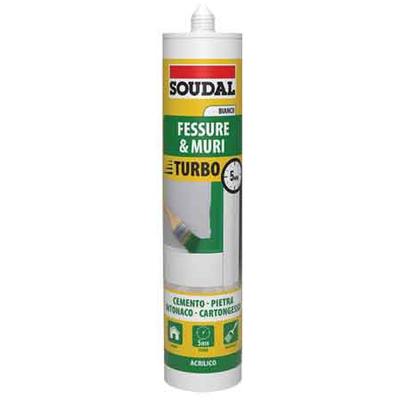 ACRYL-DICHTSTOFF 'TURBO' SOUDAL 300 ml - Weiß