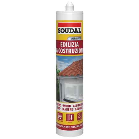 NEUTRALES SILIKON SOUDAL 300 ml – Dunkelbraun