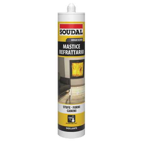 SOUDAL REPARATURMÖRTEL 290 ml - Dunkelgrau
