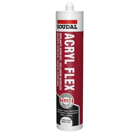 SIGILLANTE ACRILICO ELASTICO 'ACRYL FLEX' SOUDAL 300 ml - Bianco