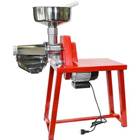 PRESSE-TOMATES AVEC ÉTABLI EN INOX 330 W