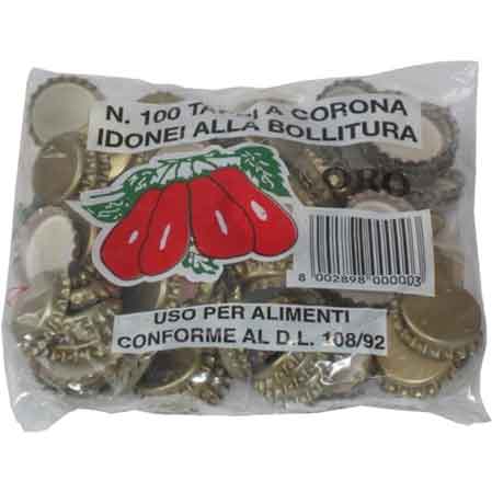 CAPSULE COURONNE POUR TOMATES Ø 26 mm - paquet de 100 pièces