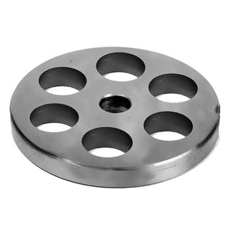 PLAQUE POUR HACHOIR À VIANDE ÉLECTRIQUE n°12 - Trous 6 mm