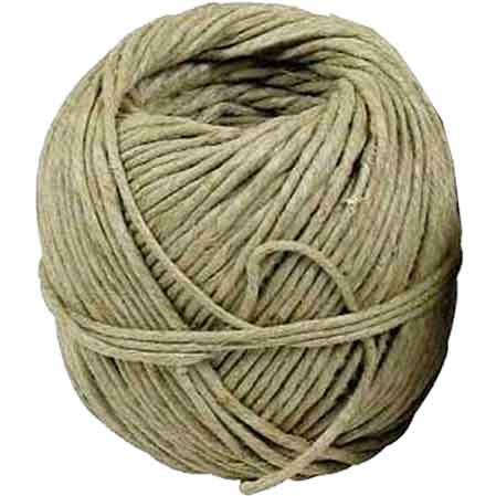 FICELLE DE CHANVRE Ø 0,8 Tit. 2/2 - 85 gr - paquet de 10 pièces