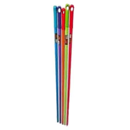 MANICO PER SCOPA IN LEGNO FILETTATO RIVESTITO IN PVC CARDINALE 130 cm