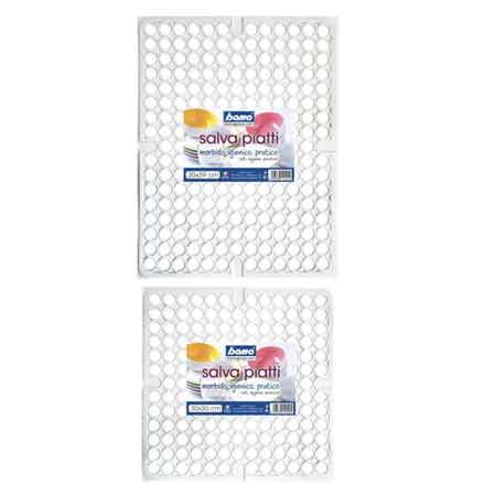 GRIGLIA COPRI LAVELLO 30x30 cm - Colore Bianco