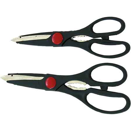 SET FORBICI MULTIUSO TIPO CASALINGO 2 pezzi (7" - 8")