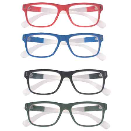 OCCHIALI DA VISTA GRADUATI 'ALABAMA' + 3 - Colore Blu