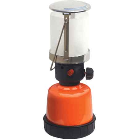 Camping-Gaslampe Piezozündung 190 g