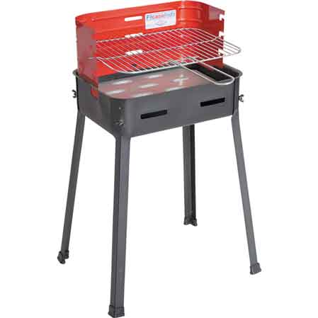 HOLZKOHLEGRILL 'PICCOLO' 35x25x65h cm