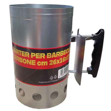 DÉMARREUR BARBECUE CHARBON DE BOIS CARDINALE 26x16x27h cm