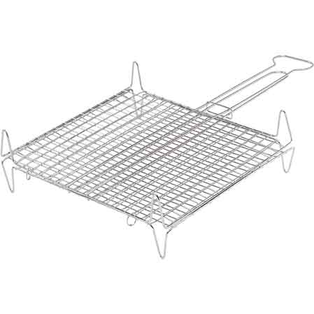 GRILLE DOUBLE BOMBÉE 40x45 cm