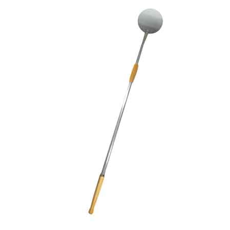 Runder Pizzaschieber mit Stiel, Ø 18 cm