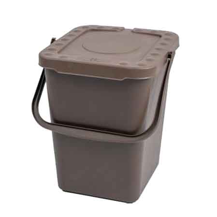 PATTUMIERA ECOPLUS CHIUSA 10 lt - 24x25,5x29,5h cm