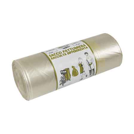 SACCHI PER NETTEZZA URBANA AMBRA 70x110 cm (10 pz/rt) - Spess. 50 micron