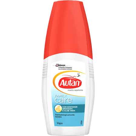 AUTAN REPELLENTE PER ZANZARE 'FAMILY CARE VAPO' 100 ml