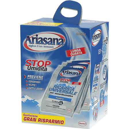 RICARICA SALI ARIASANA Confezione 5 x 450 gr