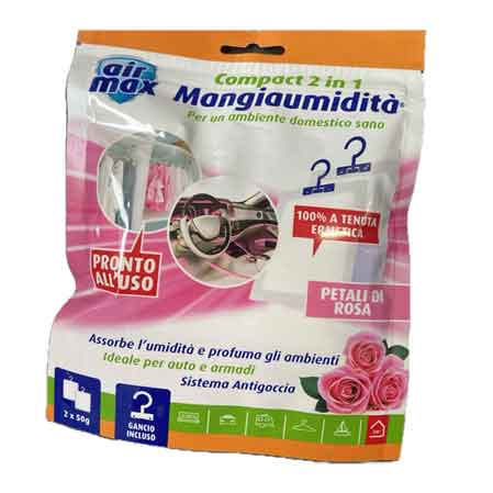 MANGIAUMIDITA' 'COMPACT 2 IN 1' AIR MAX Confezione 2x50 gr