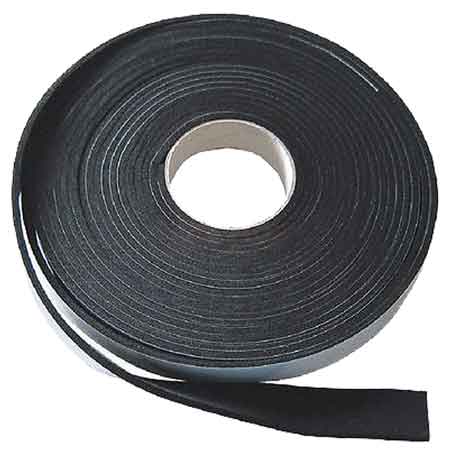 DICHTUNG PROFIL 15x10 mm x 5 m - Schwarz