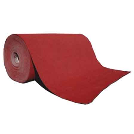 MOQUETTE 'STAND' H. 100 cm - Rotolo 30 mt - Rosso