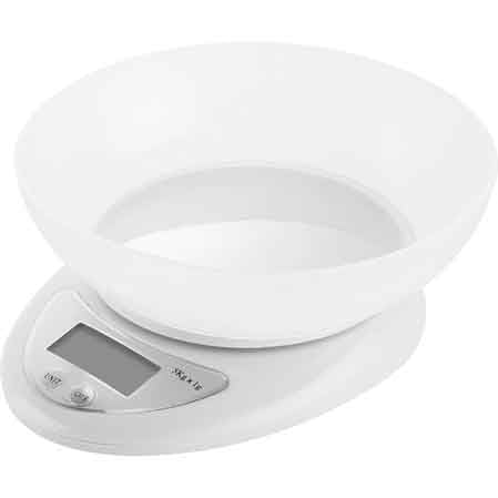 BILANCIA DIGITALE IN PLASTICA CARDINALE Capacità 5 kg