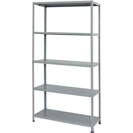 MODULARES REGAL-KIT 'UNISHELF' 80x40 cm - Außeneckprofile 2 m