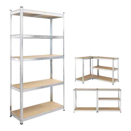 KIT SCAFFALE 'ERCOLE' CARDINALE 90x40x180h cm