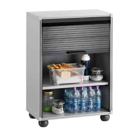 ARMADIO MODULARE 'GARAGE' 62,5x35x120h cm - 3 Ripiani
