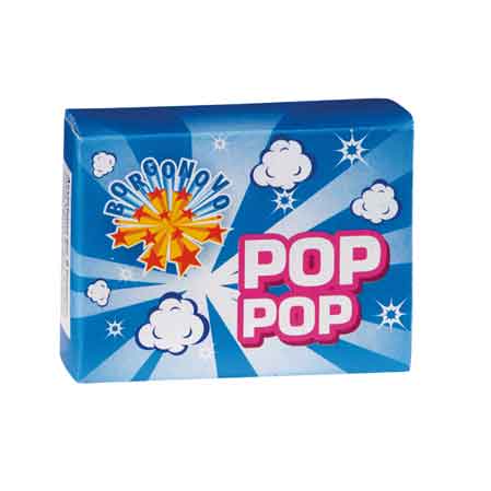 PETARDINO 'POP POP' Ø 8 mm - Confezione 50 pezzi