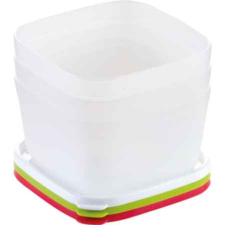 CONTENITORI IGIENICI PER FREEZER 'PURITY' 1,5 lt - 3 pezzi