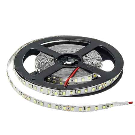 BANDES LED '2835' 24V- 18W/M - IP20 - 6000k - Rouleau de 5 mètres