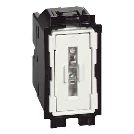 INTERRUTTORE UNIPOLARE ILLUMINABILE 'LIVING NOW' BTICINO 10Ax 250V