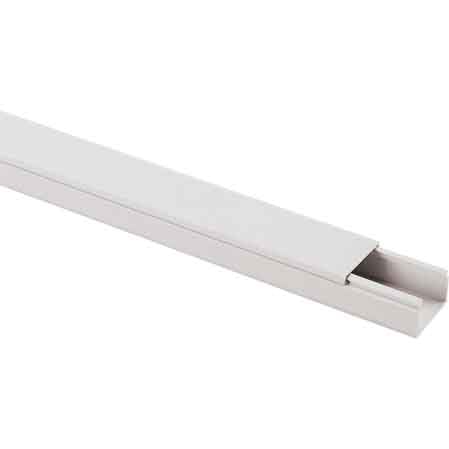 CANALINA PASSACAVI 60x20 mm (3 scomp.) - barra 2 mt