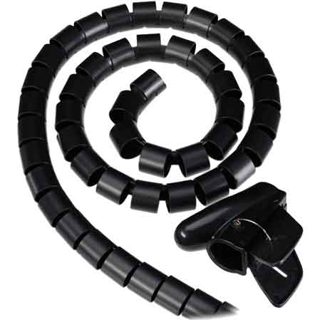 GAINE RANGE-CÂBLES AVEC ACCESSOIRES Ø 23 mm - 1,8 m