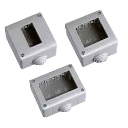 WANDGEHÄUSE FÜR IP40-GERÄTE „SOLAR“ 3 Module