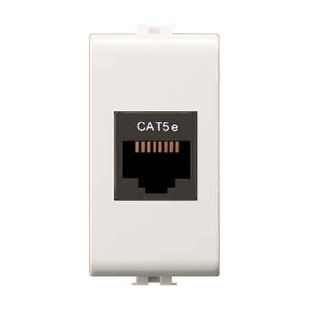 PRESA TELEFONICA RJ45 'EASY' Cat 5e UTP - Bianco