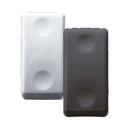 BOUTON-POUSSOIR UNIPOLAIRE « SYSTEM » 10Ax 250V - Blanc