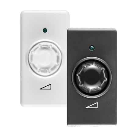 REGOLATORE ELETTRONICO ROTATIVO 'SYSTEM' 230V 50/60 Hz - Bianco